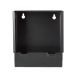4. Metall-Kugelfang K-14-3 - 14x14 cm flach