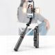 8. Tech-Protect L05S Bluetooth-Selfie-Stick mit Stativ bis 105 cm mit LED-Lampe – Schwarz