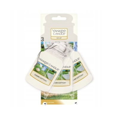 9. Autoduftanhänger Bonuspack CLEAN COTTON YANKEE