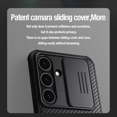 8. Nillkin CamShield Pro Panzerhülle mit Kameraabdeckung für Samsung Galaxy S24+ – Grün