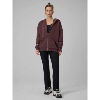 4. Damen-Sweatjacke mit Kapuze 4F 4FRAW25TSWSF2778-82S