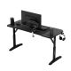 10. Huzaro Hero 3.6 Schwarzer Gaming-Schreibtisch