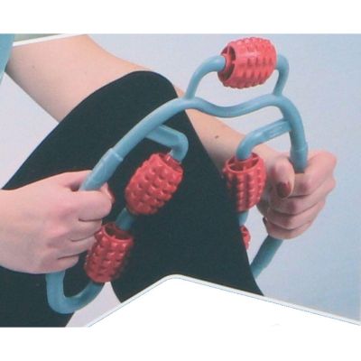 9. UMBRO FITNESSROLLER 5 ROLLEN ROT