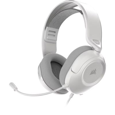 Corsair HS35 v3 Kabelgebundenes Gaming-Headset mit Kopfbügel, Weiß