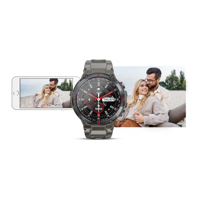 11. GIEWONT Graue GW430-2 Smartwatch