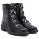 4. Damen-Winterstiefeletten mit Blockabsatz, schwarz, M.Daszyński SA252-16 SA252-1