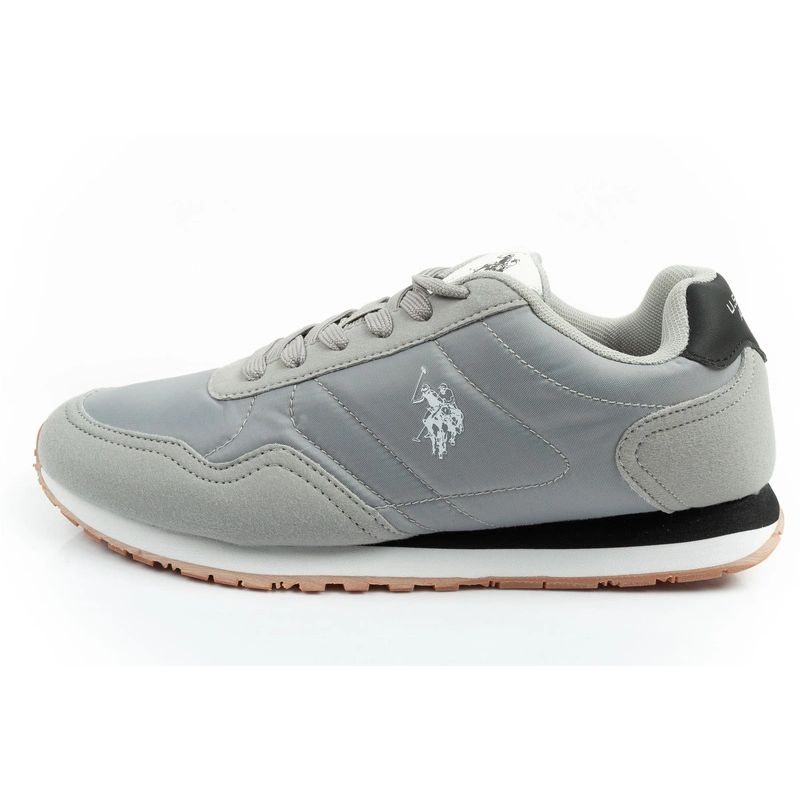 2. US Polo Assn Sportschuhe, Sneaker für Herren, modisch, bequem, grau