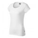 2. Schweres Resist-T-Shirt für Damen (weiß (Markenetikett))