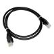 3. ALANTEC Patchkabel U/UTP CAT.6 PVC 0,5 m Schwarz