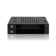 IcyDock Montageplatte 2x6,3cm SATAI-III/SSD/SAS MB522SP-B