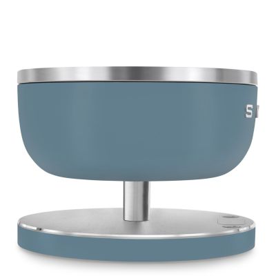2. Smeg KSC01SBMWW Küchenwaage, blau, rundes Oberteil, elektronische Küchenwaage