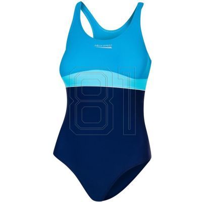 8. Aqua-speed Emily Junior Badeanzug Rosa und Lila
