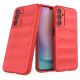 18. Magic Shield Case für Samsung Galaxy A24 4G flexible Panzerhülle rot