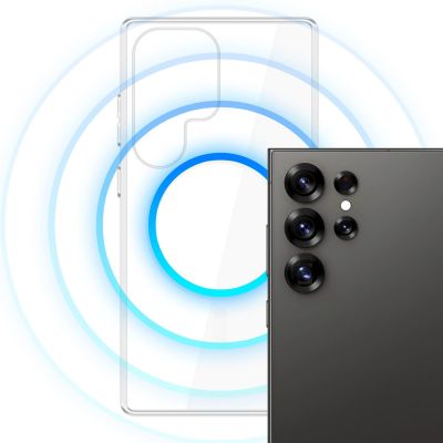 11. 3mk Clear MagCase Hülle für Samsung Galaxy S25 Ultra – transparent