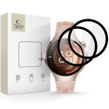 Tech-Protect Glass Flex+ 2er-Pack Hybridglas für Huawei Watch 5 46 mm - Schwarz