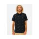RIP CURL Hula Breach Kurzarmhemd Schwarz