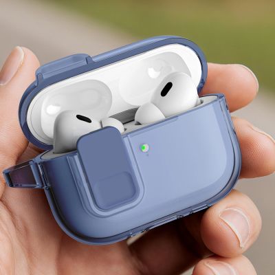6. AmazingThing Minimalistische Hülle für AirPods Pro 3 - Blau