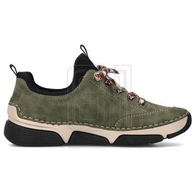 19. Bequeme Rieker W RKR610 grüne Schuhe