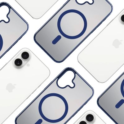 11. 3mk Frosty MagCase für iPhone 17 - blau