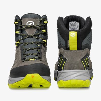 3. Scarpa RUSH TRK GTX Titanium, Limette