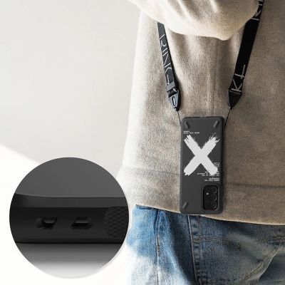 6. Ringke Onyx Design Durable Cover Hülle für Samsung Galaxy A72 4G schwarz (Lack) (OXSG0047)