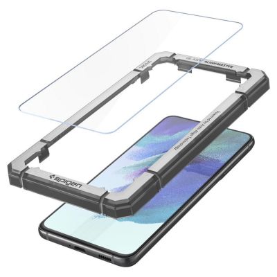 10. Spigen ALM Glas.tR gehärtetes Glas für Samsung Galaxy S21 FE - 2 Stk.
