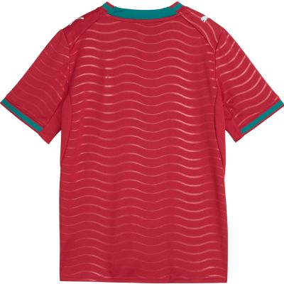 3. Puma FPF Portugal Heimtrikot Replika Verein Kinder T-Shirt Rot 783281 01