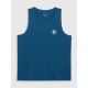 5. Ärmelloses Herren-T-Shirt mit Aufdruck, reguläre Passform, 4F 4FRSS26TSLEM366-10S