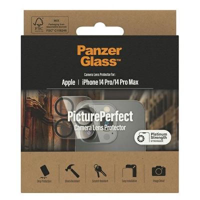 4. PanzerGlass Kameraschutz für iPhone 14 Pro / 14 Pro Max