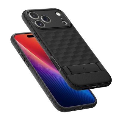 7. Spigen Parallax "S" MagSafe Case für iPhone 17 Pro Max - Mattschwarz