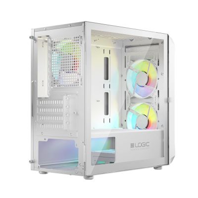 11. LOGIC HOUSING PORTOS ARGB MINI USB 3.0 WEISS