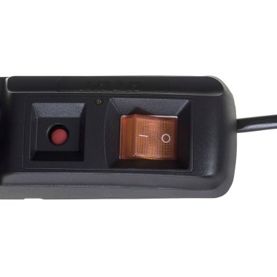 4. HSK DATA ACARS8PRO Steckdosenleiste (8 x UTE; 6500 A; 3 m; Farbe Schwarz)