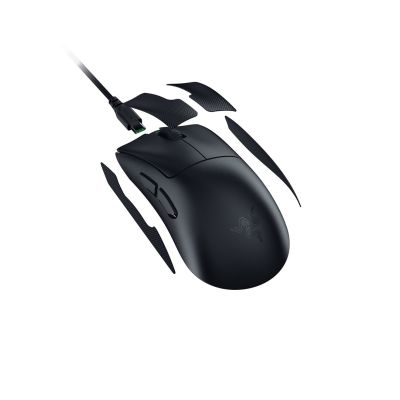 5. Razer DeathAdder V4 Pro Gaming-Maus, kabellos (RF) + USB Typ-A, optisch, 45.000 DPI