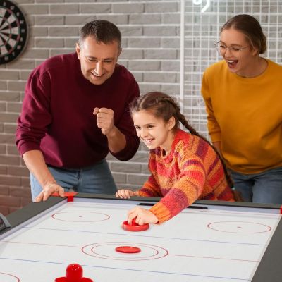 6. Schwarzer Luftanschlusstisch 137x74x82cm ENERO PRO