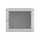 3. LANBERG Wandregalschrank 19" 9U 600x600 GRAU PERFORATIONSTÜREN (Flachverpackung)