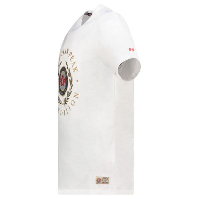 4. Canadian Peak JIGEREAK WHITE RM MEN 254 T-Shirt (RBMSZ1232H/CP-BLANC)