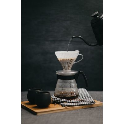 4. Hario Kunststoff-Tropffolie V60-02 - Transparent
