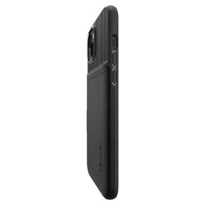 7. Spigen Slim Armor CS Hülle für iPhone 14 Plus – Schwarz
