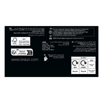 6. Braun Series 9 Pro+ 9625s Folienrasierer/Trimmer Graphit