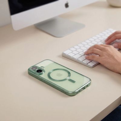 6. Tech-Protect MagFlex Hülle für iPhone 17 – Mattgrün