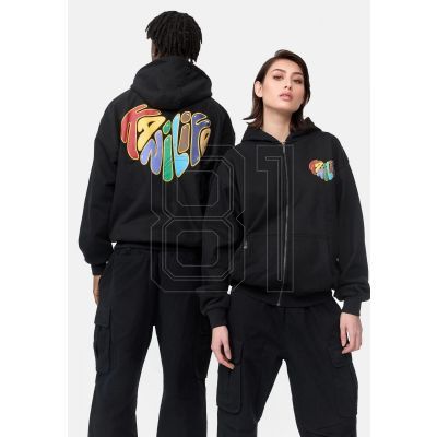 3. Karl Kani Woven Signature Kani Life OS Hoodie mit durchgehendem Reißverschluss 6021416
