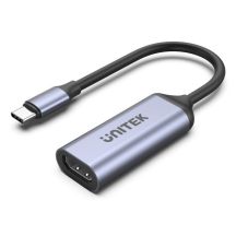UNITEK V1416B Kabeladapter 0,15 m USB Typ-C HDMI Grau