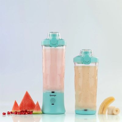 2. Akku-Standmixer mit Schwammfunktion, 0,6 l, Türkis