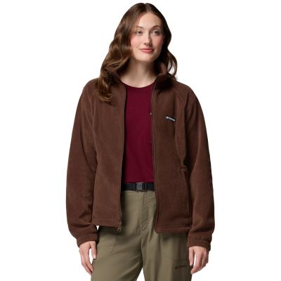 2. Columbia Benton Springs Fleecejacke mit durchgehendem Reißverschluss, 1372111256, Braun, L