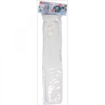 GUMMI-WÄRMWASSERFLASCHE MIT ALPINA-DECKEL 2L WEISS