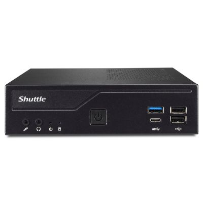 5. Barebone-Computer Shuttle DH610 S1700 H610 SCHWARZ 120W/GLN HDMI-DISPLAY-ANSCHLUSS COM-ANSCHLUSS