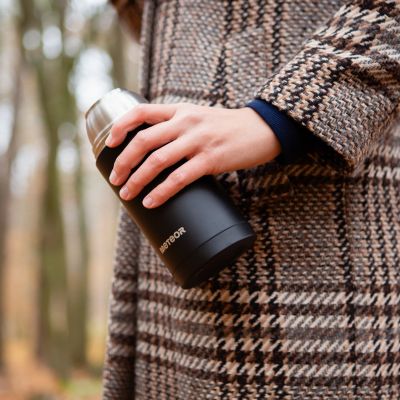 12. Thermos Meteor 750 ml für Reisen, Tourismus, Zuhause, Arbeit 17246 2 Tassen