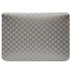 3. Karl Lagerfeld Saffiano Monogram Ikonik Tasche für einen 14-Zoll-Laptop – Silber