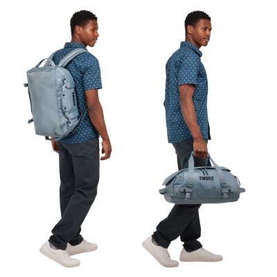 3. Thule Chasm Reisetasche aus recyceltem Material, 30 l, Farbe: Teichgrau