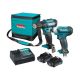 3. Makita CLX224A Combo Kit CXT Akku-Werkzeugkasten 12V MAX; 2 x 2,0 Ah Li-Ion (DF333D + TD110D)
